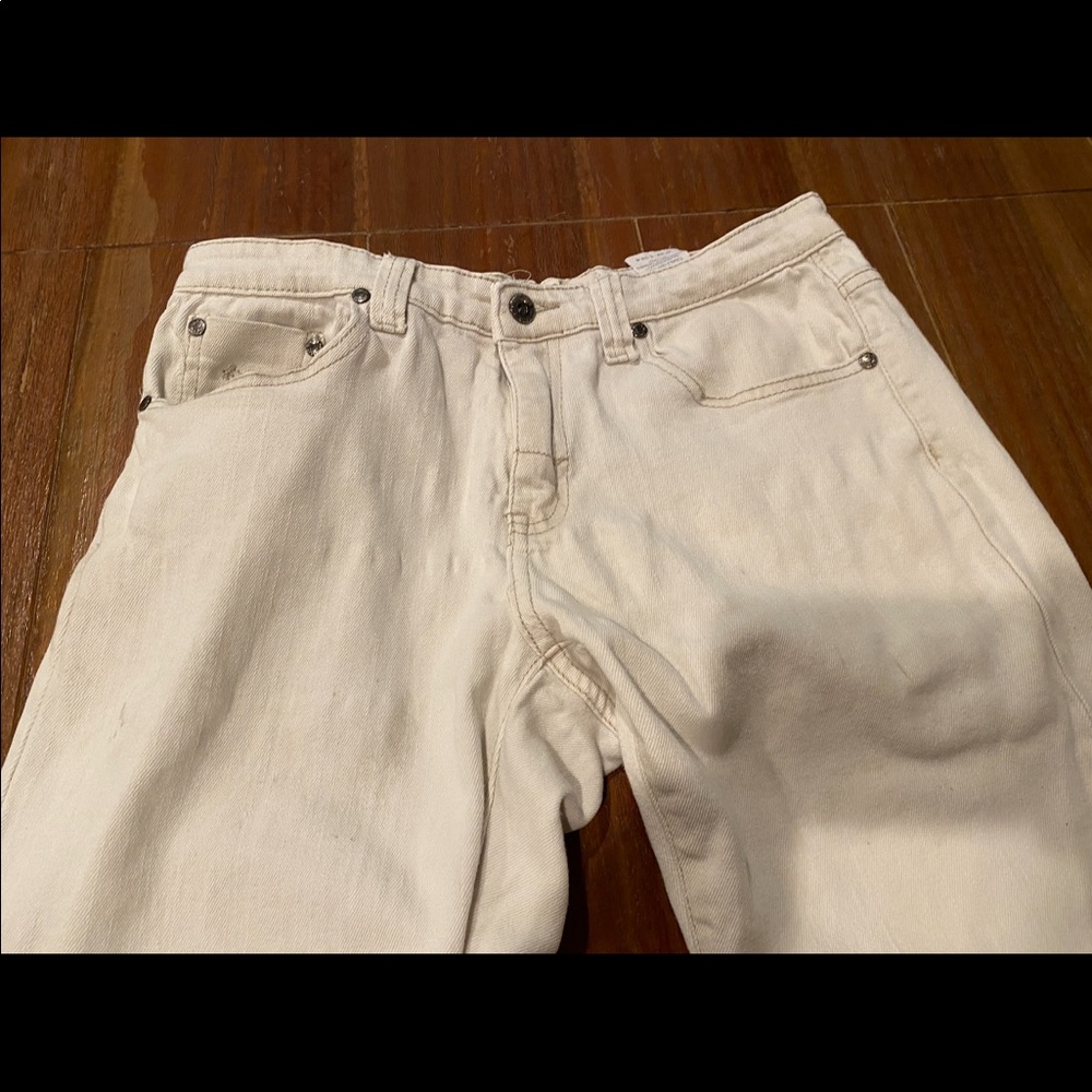 Avalon Collection Men’s White Denim 33X30.5